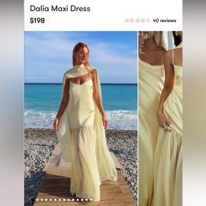 Butter Yellow Show Me Your MuMu Dress | Size: XS